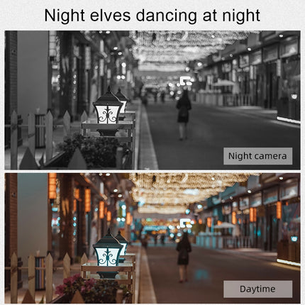 Q4 2.0 Million Pixels 1080P HD Wireless IP Camera, Support Motion Detection & Two-way Audio & Infrared Night Vision & TF Card, US Plug