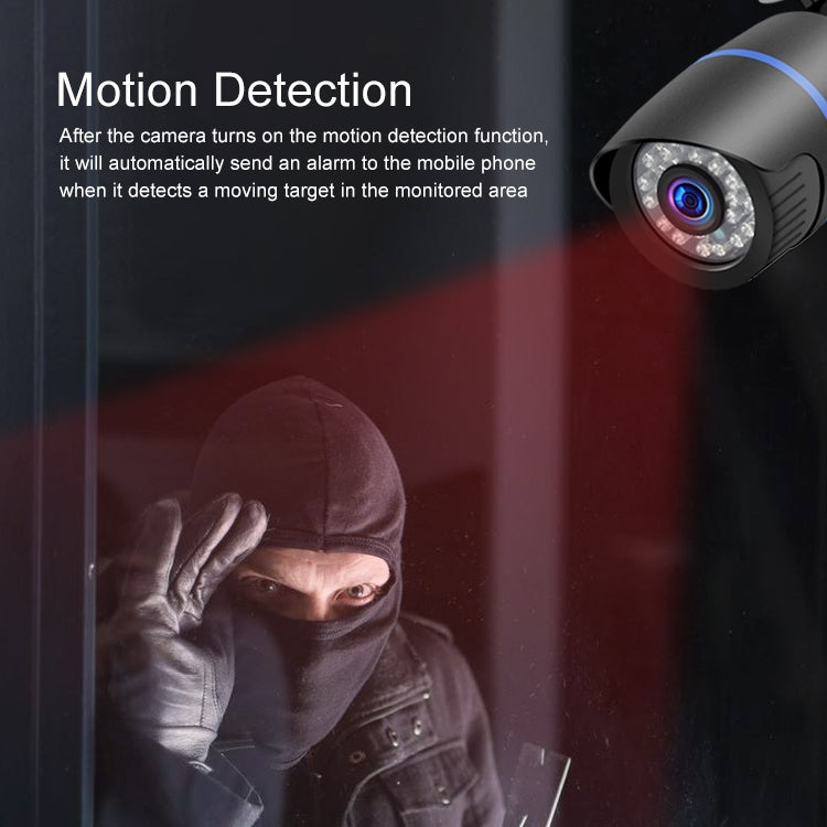 Q4 2.0 Million Pixels 1080P HD Wireless IP Camera, Support Motion Detection & Two-way Audio & Infrared Night Vision & TF Card, US Plug