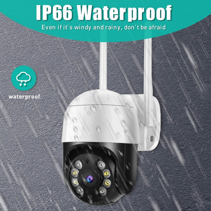 QX29 3.0MP HD WiFi IP Camera, Support Night Vision & Motion Detection & Two Way Audio & TF Card, AU Plug