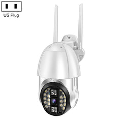 QX33 1080P Panoramic PTZ 360 Degree Rotating WIFI Camera, Support Day and Night Full Color & Two-way Voice Intercom & Motion Detection Alarm & Video Playback & 64GB TF Card, AU Plug, QX33