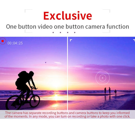 W18 1080P HD WiFi Smart Mini Security Camera, Support 155 Degrees Wide Angle & Motion Detection & Infrared Night Vision & TF Card