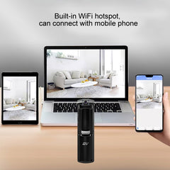 IDV-L01 1080P HD WiFi Back Clip Digital Pen Voice Recorder Mini Camera, Support IR Night Vision & TF Card & 180 Degrees Lens Rotation