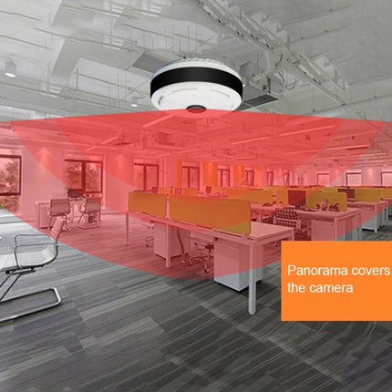 360EyeS EC10-I6 360 Degree HD Network Panoramic Camera with TF Card Slot ,Support Mobile Phones Control, EC10-I6 Black, EC10-I6 White