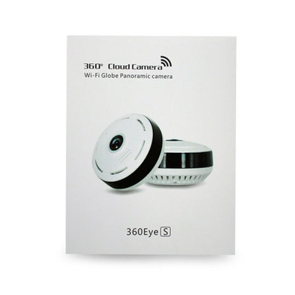 V380pro 360 Degree 1280*960P Network Panoramic Camera with TF Card Slot ,Support Mobile Phones Control, V380pro White
