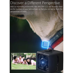 JAKCOM CC2 1080P HD Recorder Cube Smart Mini Camera, with Infrared Night Vision & Motion Detection, CC2