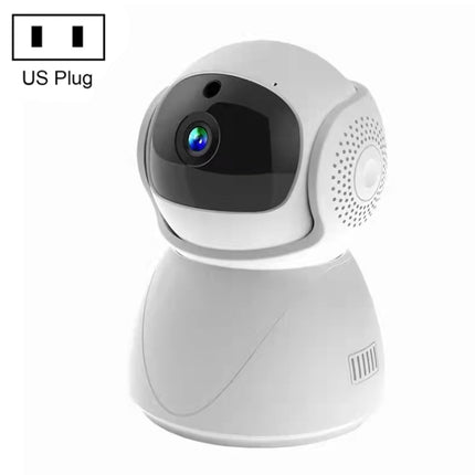 ZAS-5G01 1080P Home 5G WiFi Dual-band Panoramic Camera, Support IR Night Vision & TF Card Slot & AP Hot Spot & Designated Alarm Area, UK Plug
