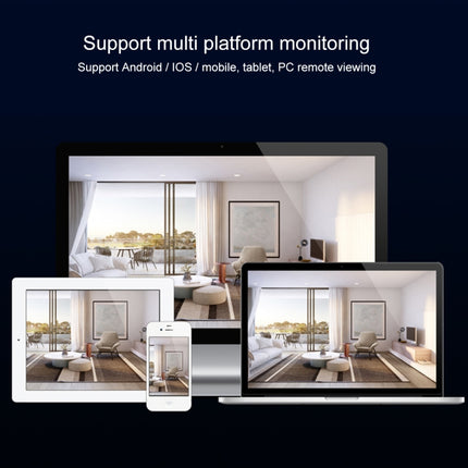 T23 2288 x 1288P Full HD Solar Powered WiFi Camera, Support PIR Alarm, Night Vision, Two Way Audio, TF Card, Include Battery