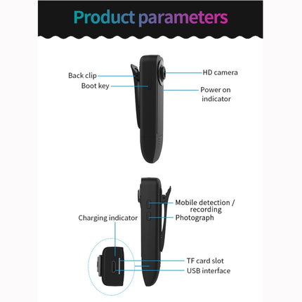 A18 1080P HD Portable Smart Extra Long Standby Recording Pen Camera