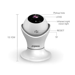 Anpwoo Hercules GM8135+SC2145 1080P HD WiFi IP Camera, Support Motion Detection & Infrared Night Vision & TF Card(Max 128GB)