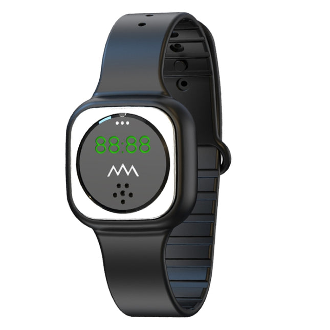 F9 Outdoor Silica Gel Mosquito Repellent Wristband with Clock