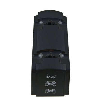 iplay Dual Port Charging Dock Station Stand / Controller Charging Stand for For Sony Playstation 4 PS4 & Slim PS4 Pro with LED Display Indicator Screen, HBP-119