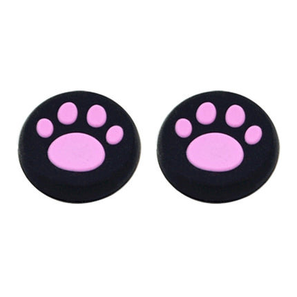 4 PCS Cute Cat Paw Silicone Protective Cover for PS4 / PS3 / PS2 / XBOX360 / XBOXONE / WIIU Gamepad Joystick