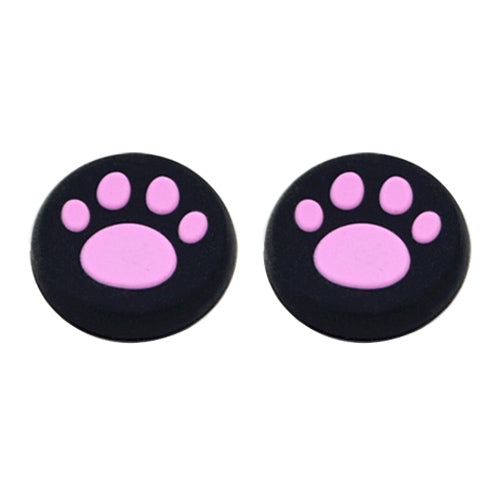 4 PCS Cute Cat Paw Silicone Protective Cover for PS4 / PS3 / PS2 / XBOX360 / XBOXONE / WIIU Gamepad Joystick