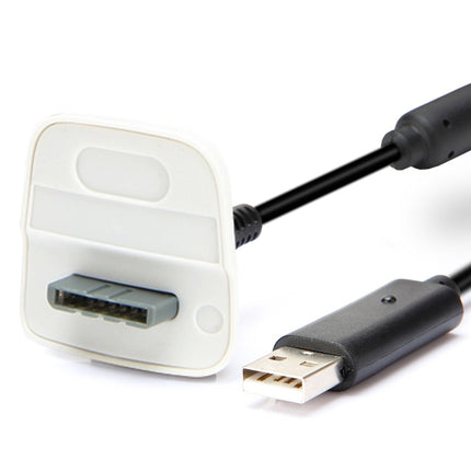 XBOX 360 1.5m Wireless Controller Charging Cable with Magnetic for XBOX 360, For XBOX 360(Black) Length : 1.5m, For XBOX 360(White) Length : 1.5m