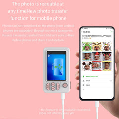 D9 8.0 Mega Pixel Lens Fashion Thin and Light Mini Digital Sport Camera with 2.0 inch Screen & Bear Shape Protective Case & 32G Memory for Children, Pig, Frog, Elk, Giraffe, Sheep, Rabbit, Bear