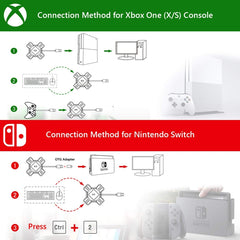 MKX401 For Switch / Xbox / PS4 / PS3 Gaming Controllor Gamepad Keyboard Mouse Adapter Converter, MKX401 Adapter Converter