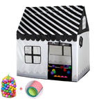 with 50 Ocean Balls & Mat (Black White) / Black White