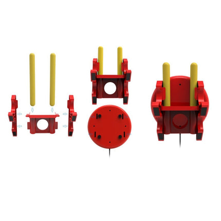 DOBE TNS-1867 Video Game Drum Sticks Controller Taiko Drum Kits for Nintendo Switch