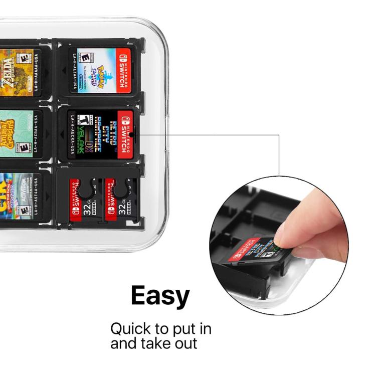 12 in 1 Box Memory Card Holder Box for Nintendo Switch