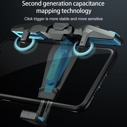 GameSir F4 Faltbares Gamepad mit physischem Direktanschlusskondensator in Adlerflügelform, kompatibel mit iOS- und Android-Systemgeräten, F4