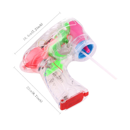 Electric Transparent Toy Bubble Gun, Bubble Liquid Not Included, Electric Transparent Toy Bubble Gun