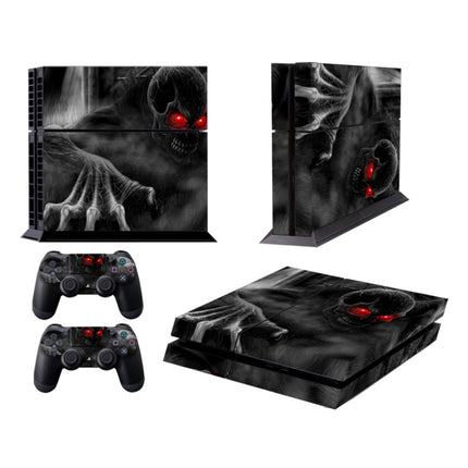 Dark Devil Pattern Fashion Color Protective Film Sticker for Sony PS4, Dark Devil Pattern