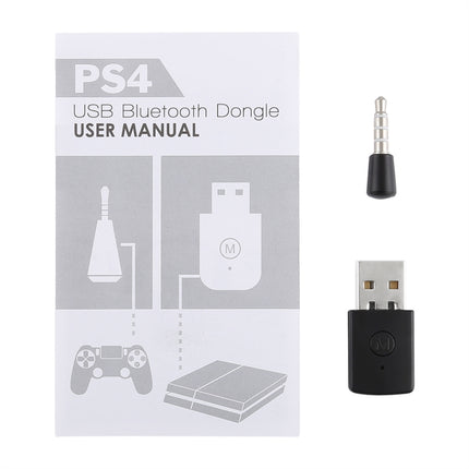 3.5mm & USB Bluetooth Adapter Dongle Receiver and Transmitters for Sony PlayStation PS4, For PS4