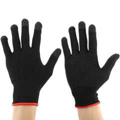 A Pair Nylon + Conductive Fiber Non-slip Sweat-proof Touch Screen Breathable E-sport Gloves