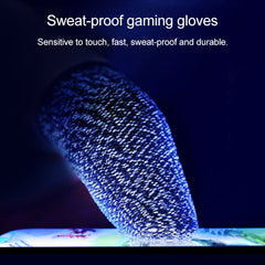 A Pair Nylon + Conductive Fiber Non-slip Sweat-proof Touch Screen Breathable E-sport Gloves