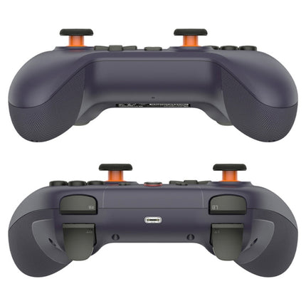 GameSir Nova Lite PC T4N Lite Bluetooth Wireless Gamepad Game Controller für Nintendo Switch, Nova Lite Dunkelviolett, Nova Lite Weiß