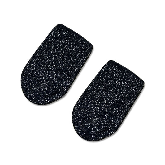 10 PCS Nylon + Conductive Fiber Non-slip Sweat-proof Mobile Phone Game Touch Screen Finger Cover for Thumb / Index Finger