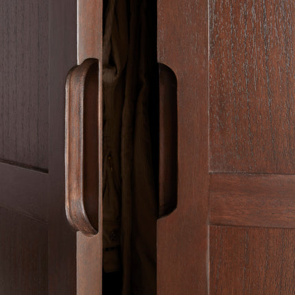 Norway Dark Walnut Wardrobe