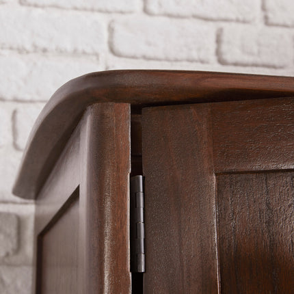 Norway Dark Walnut Wardrobe