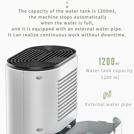 New 2L Dehumidifier For Home Air Dehumidifier Mini Bathroom Air Dryer Moisture Absorber Indoor Moisture Proof