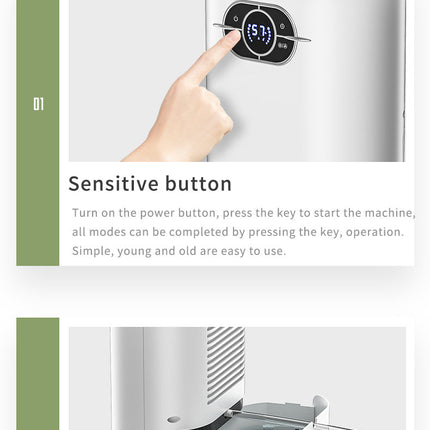 New 2L Dehumidifier For Home Air Dehumidifier Mini Bathroom Air Dryer Moisture Absorber Indoor Moisture Proof