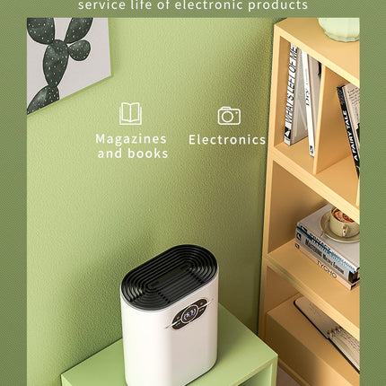New 2L Dehumidifier For Home Air Dehumidifier Mini Bathroom Air Dryer Moisture Absorber Indoor Moisture Proof