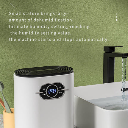 New 2L Dehumidifier For Home Air Dehumidifier Mini Bathroom Air Dryer Moisture Absorber Indoor Moisture Proof