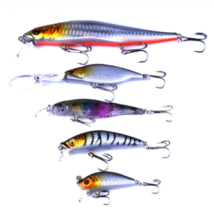 HENGJIA 5 PCS/Kit Popular Fishing Lures Bait Bionic Kit