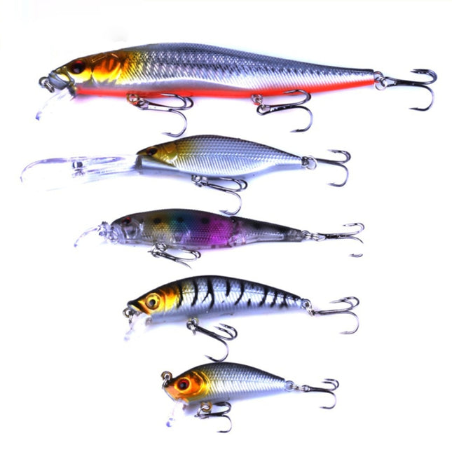 HENGJIA 5 PCS/Kit Popular Fishing Lures Bait Bionic Kit