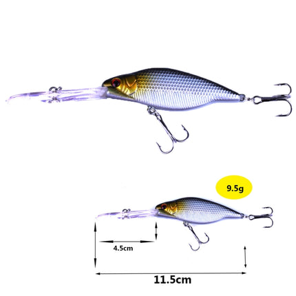 HENGJIA 5 PCS/Kit Popular Fishing Lures Bait Bionic Kit