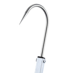 95cm Professional Extendable Fishing Spear Hook Tackle Fishing Landing Gaff with String, 95cm
