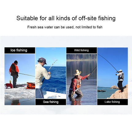 27cm Portable Ice Fishing Rod Shrimp Rod Lure Rod Fishing Gear Fittings , Extension Length : 60 cm, 27cm