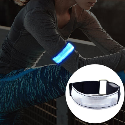 LED Flash Safety Reflective Nylon Light Rechargeable Sports Wrist Belt, Rechargeable Red, Rechargeable Yellow, Rechargeable Green, Rechargeable Blue