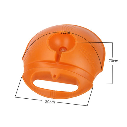 Tennis Trainer Set Rebound Baseboard Self-study Practice Training Tool Equipment Sport Exercise with Ball for Beginner, Random Color Delivery, Tennis Trainer