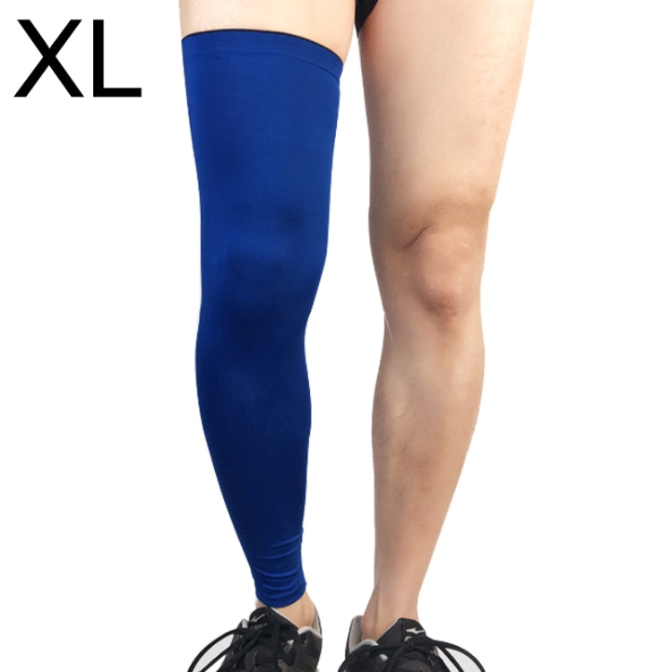 Professional Outdoor Sports Basketball Football Knee Pads Warm Compression Leg Protectors, Size: XL