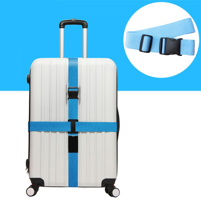 Cross Rainbow Elastic Telescopic Bag Bungee Luggage Packing Belt Travel Luggage Fixed Strap