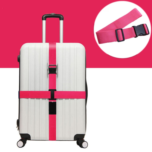 Cross Rainbow Elastic Telescopic Bag Bungee Luggage Packing Belt Travel Luggage Fixed Strap