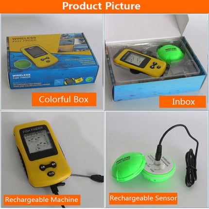 TL86 Portable Wireless Color Screen Fishing Device Fishfinder, TL86