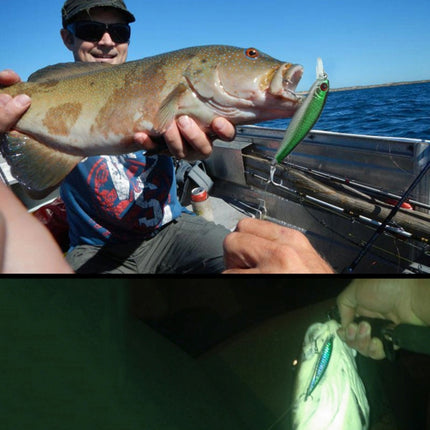 HENGJIA 26 PCS Minnow Fishing Lure Set 4 Models Fishing Tackle Plastic Hard Bait