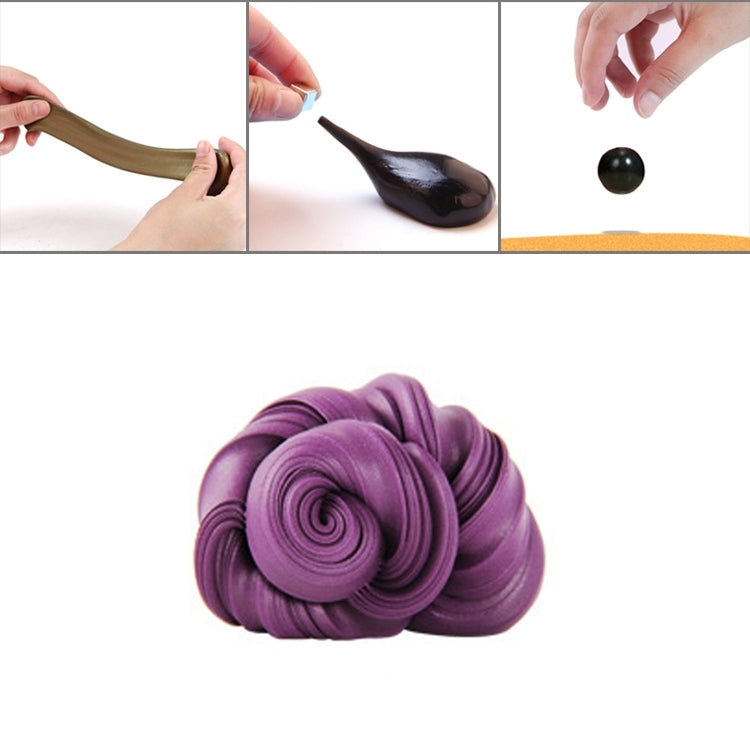 DIY Plasticine Slime Magnetic Rubber Mud Stress Reducer Anti-Anxiety Bouncing Putty Magic Clay Education Toy for Kids and Adults, Big Iron Box Size: 8x2.5cm